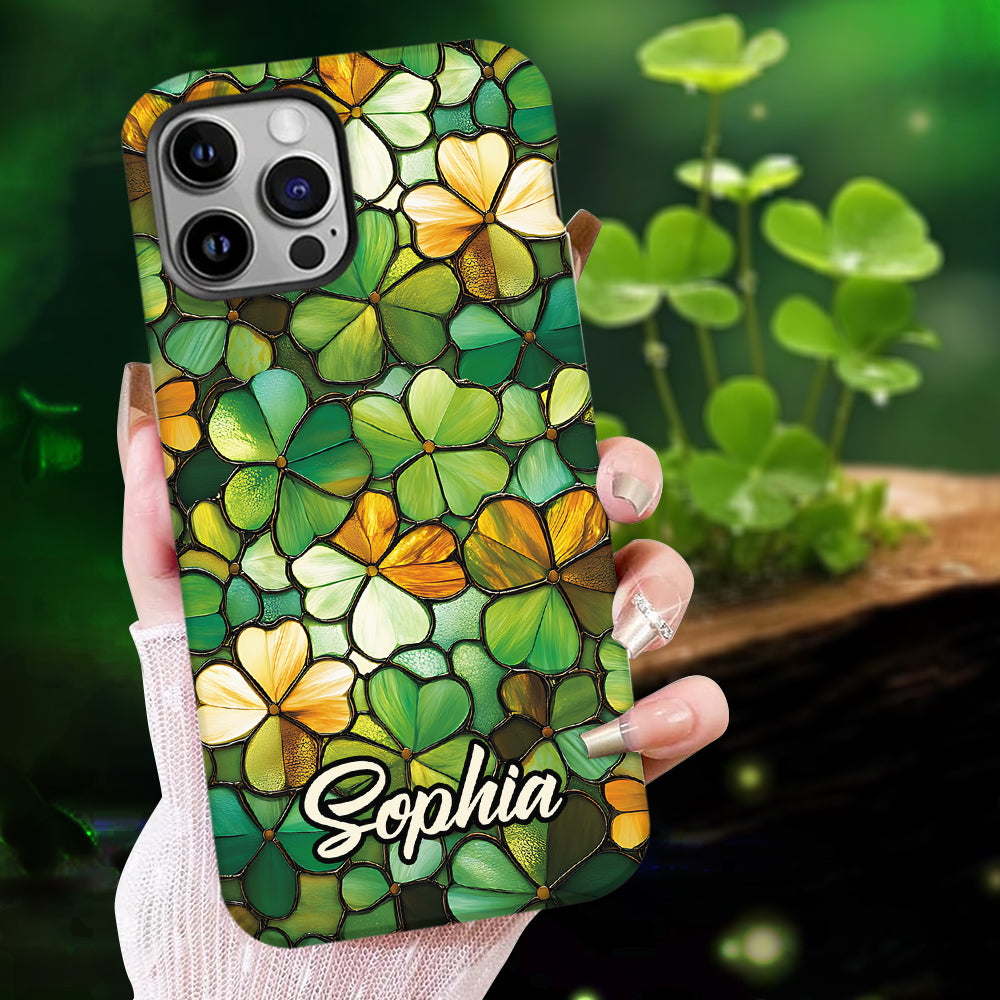 Proud Irish - Personalized Saint Patrick's Day Full Print Phone Case