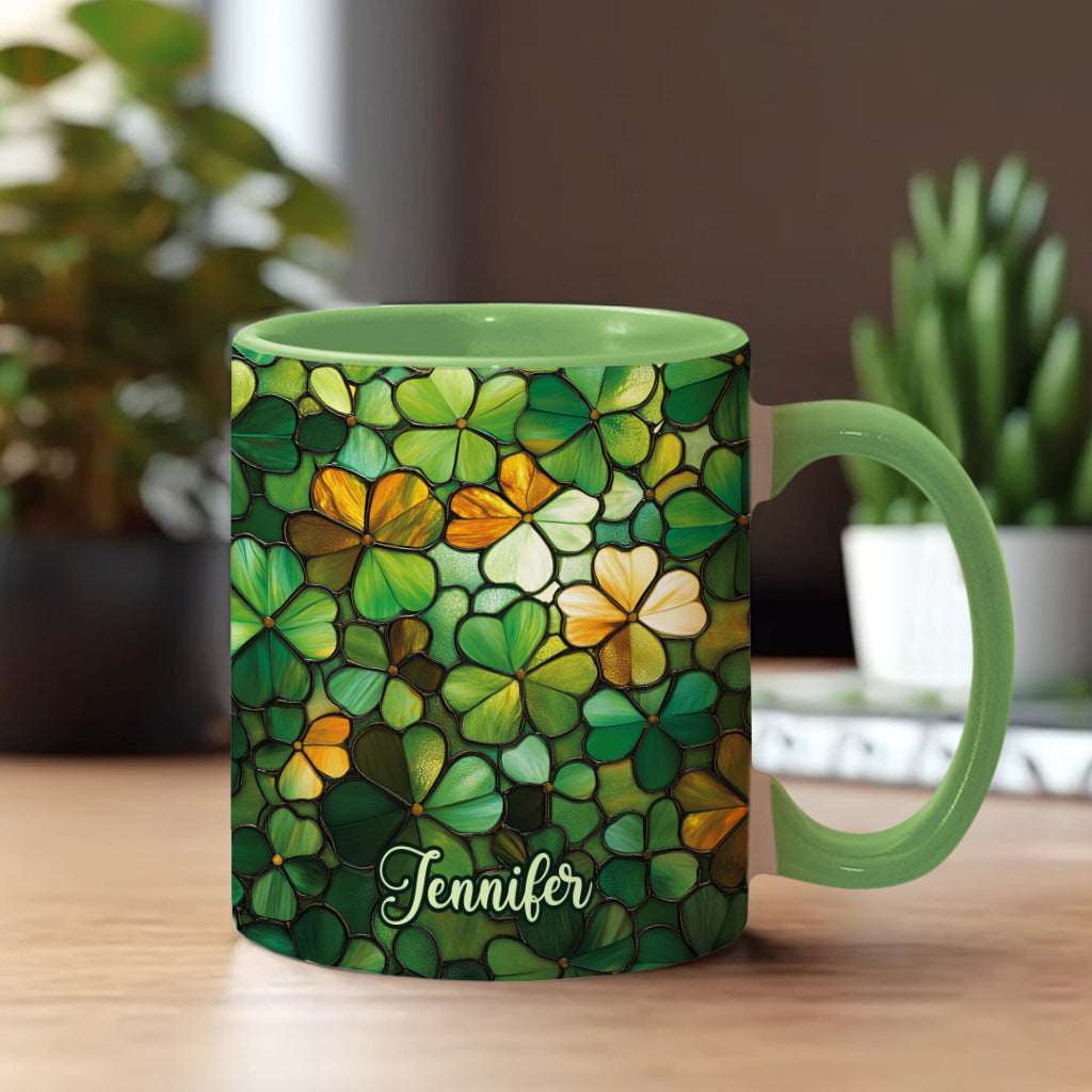 Stolzer Ire – Personalisierte Tasse mit St. Patrick's Day-Akzent
