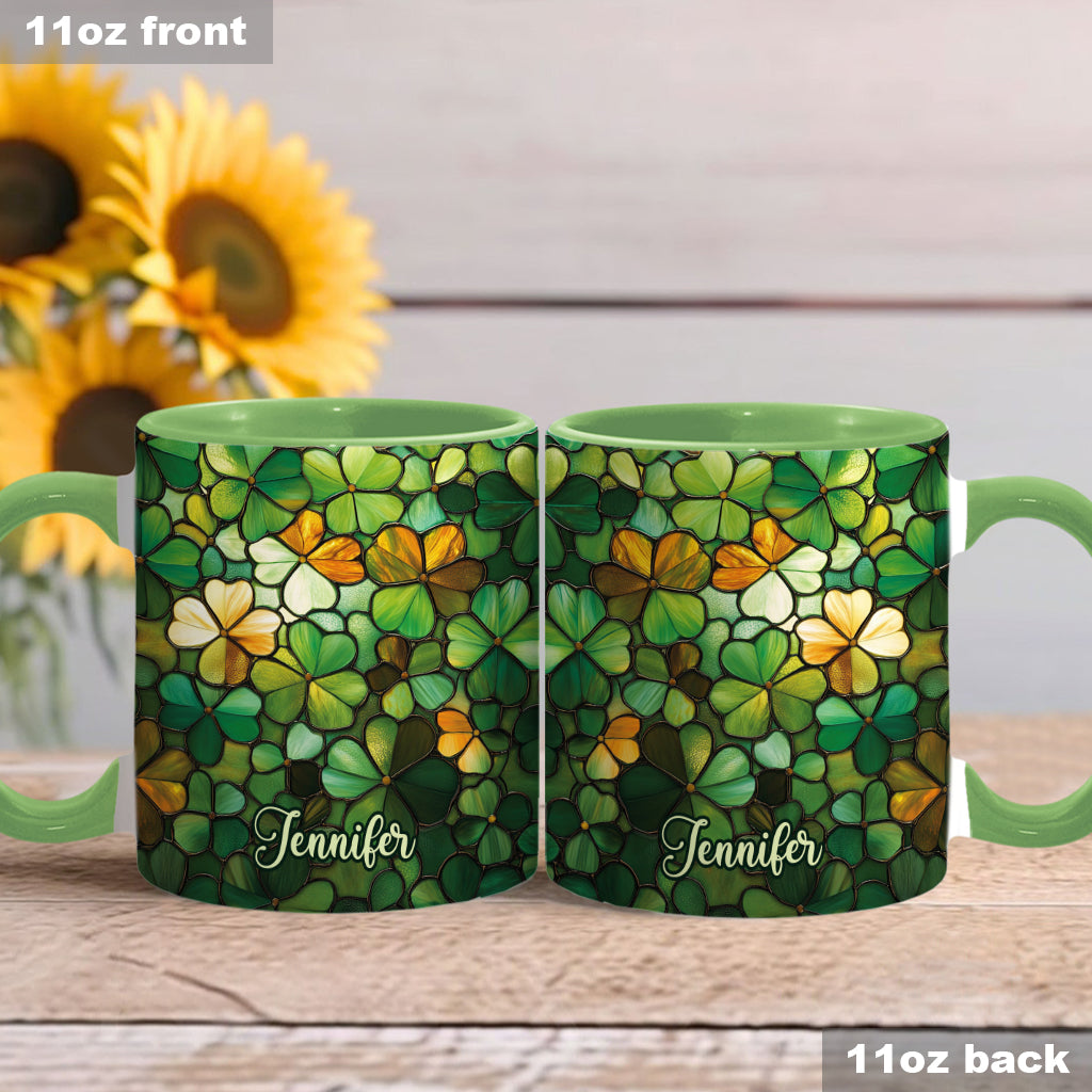 Stolzer Ire – Personalisierte Tasse mit St. Patrick's Day-Akzent