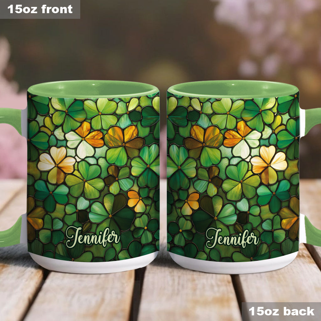 Stolzer Ire – Personalisierte Tasse mit St. Patrick's Day-Akzent