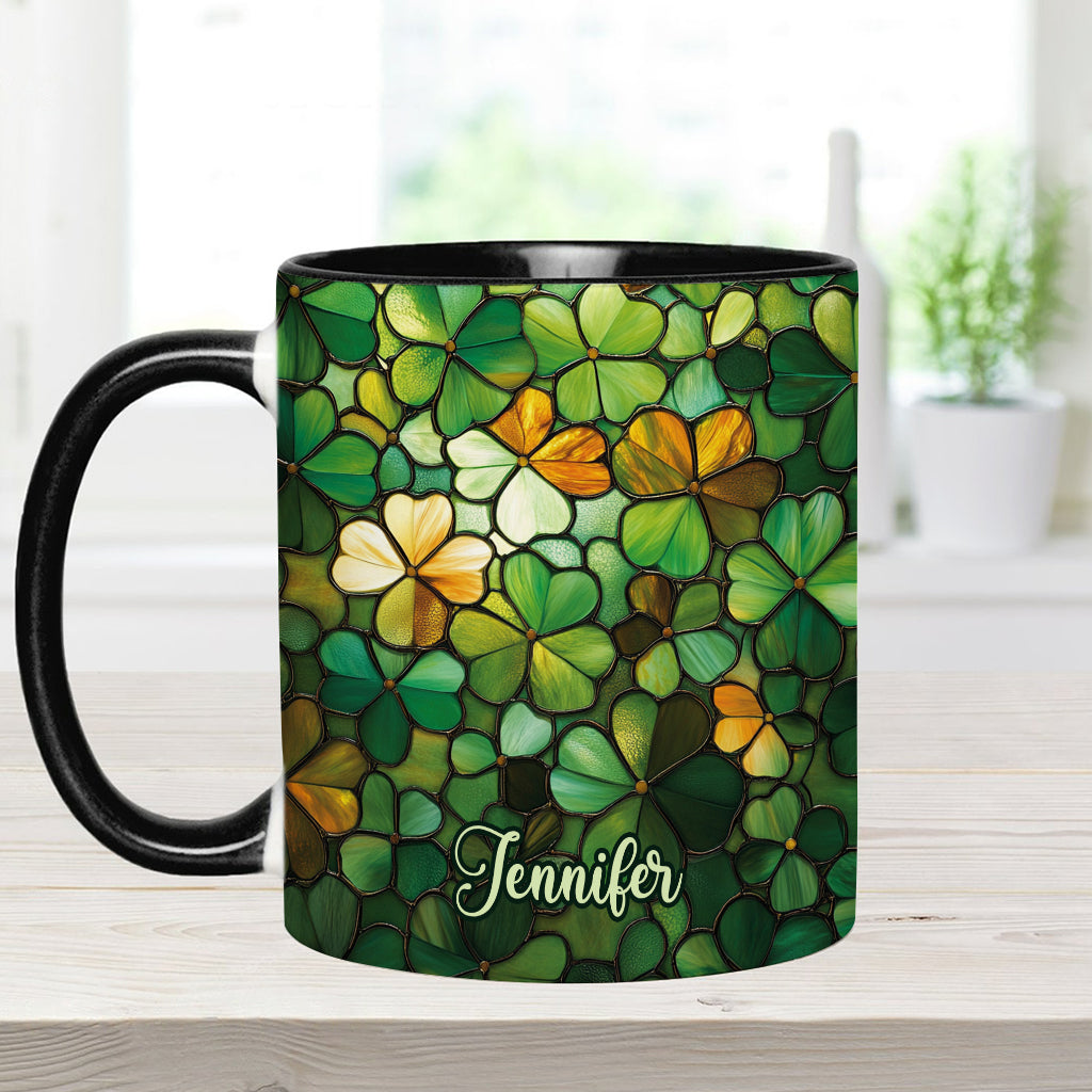 Stolzer Ire – Personalisierte Tasse mit St. Patrick's Day-Akzent