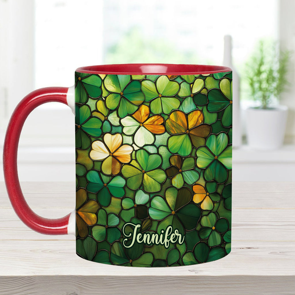Stolzer Ire – Personalisierte Tasse mit St. Patrick's Day-Akzent