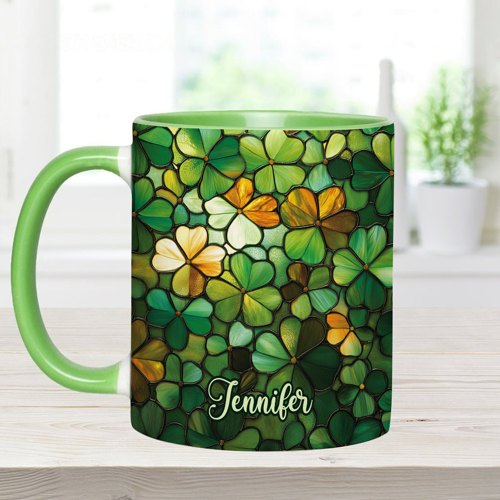Stolzer Ire – Personalisierte Tasse mit St. Patrick's Day-Akzent