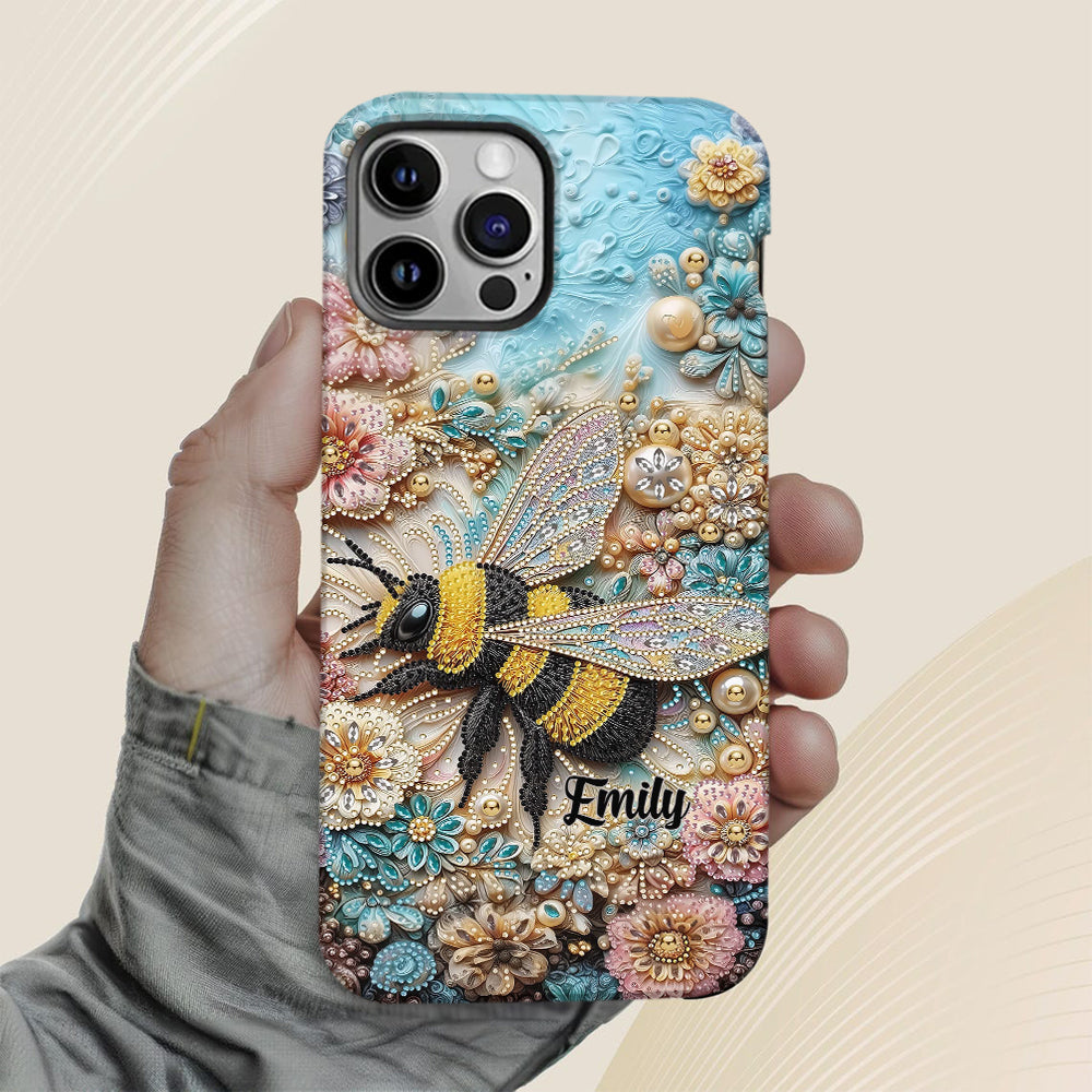 Sparkling Insect - Personalized Gardening Full Print Phone Case