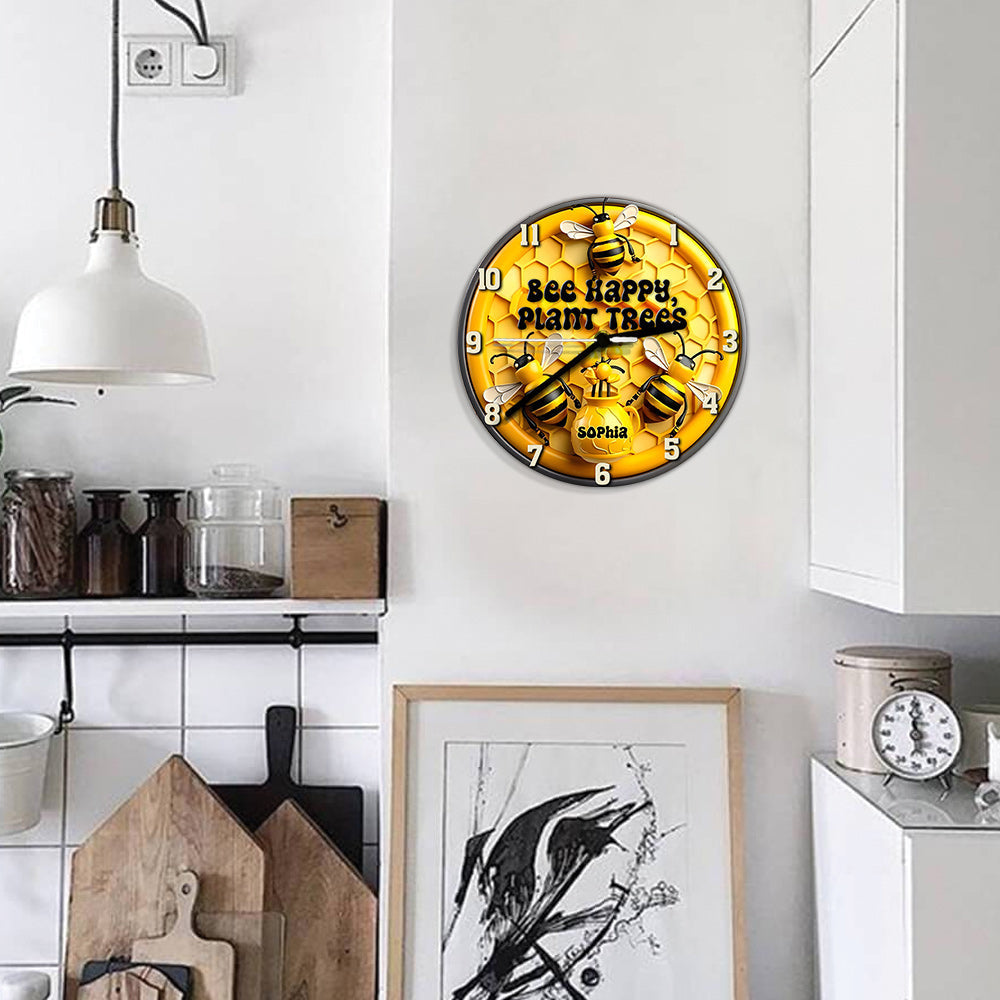 Gardening Time - Personalized Gardening Wall Clock