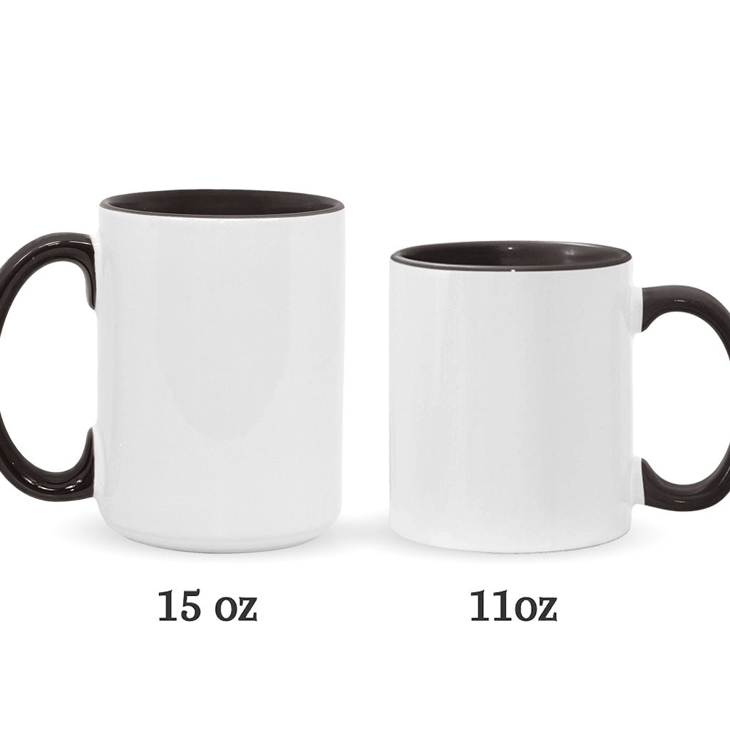 We'll Be Friends 'Til We're Old And Senile - Personalized Bestie Accent Mug