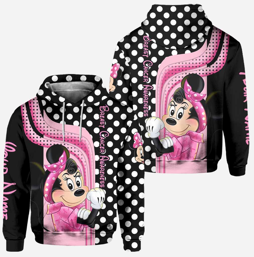 Unzerbrechlich – Personalisierter Hoodie und Leggings zur Sensibilisierung für Brustkrebs