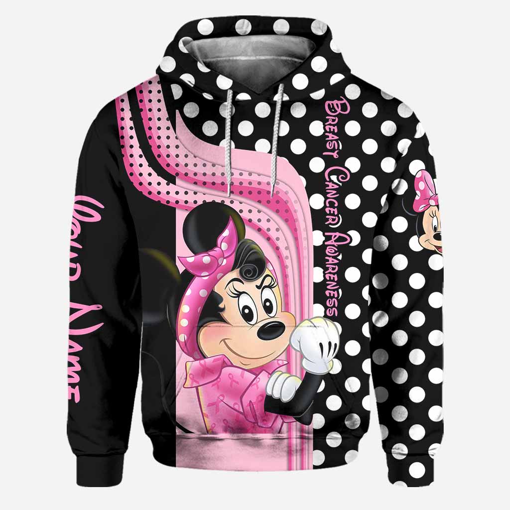 Unzerbrechlich – Personalisierter Hoodie und Leggings zur Sensibilisierung für Brustkrebs