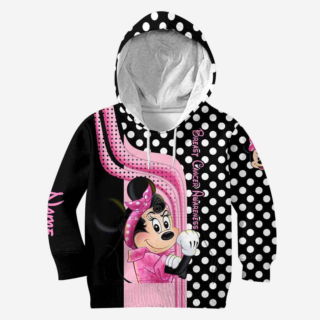 Unzerbrechlich – Personalisierter Hoodie und Leggings zur Sensibilisierung für Brustkrebs