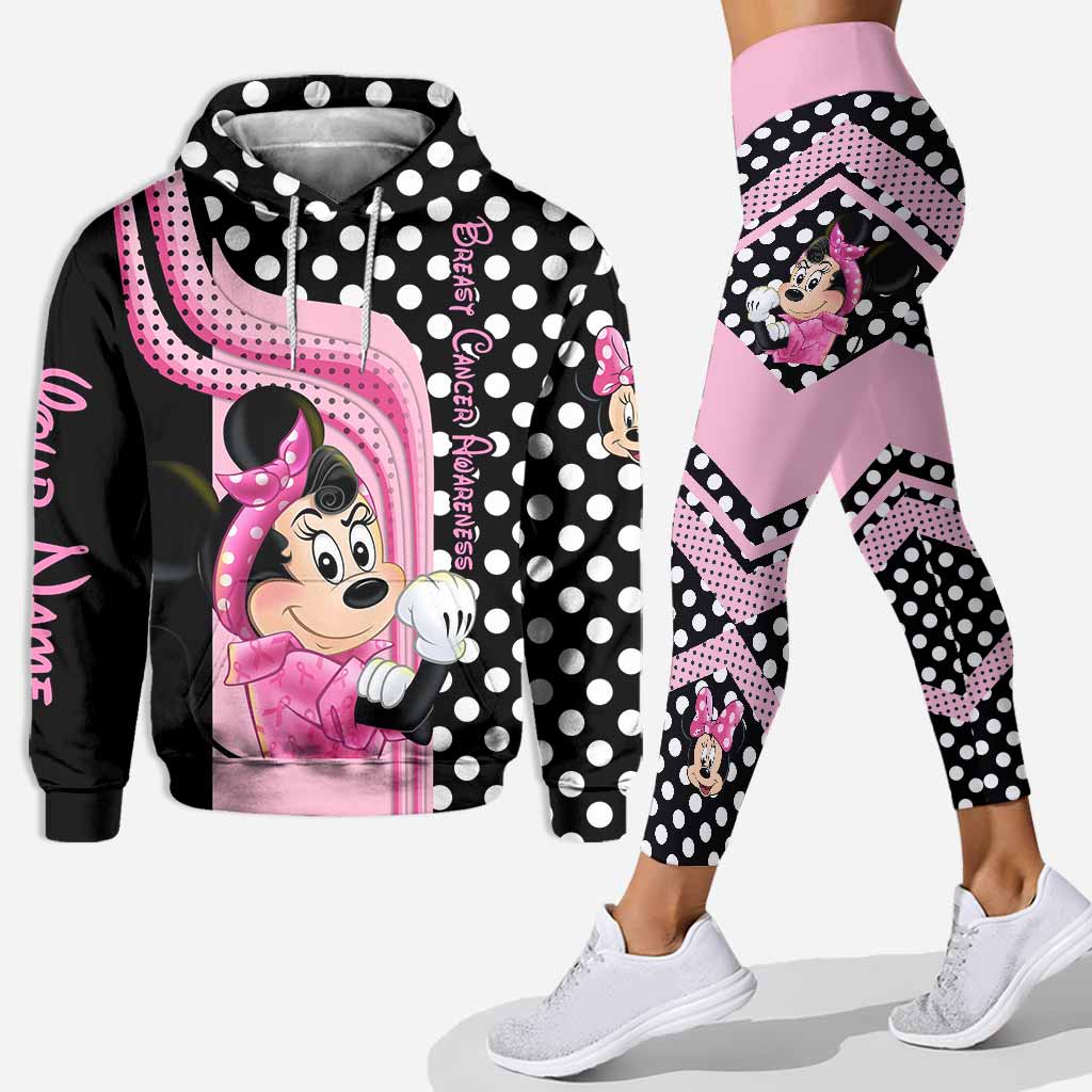 Unzerbrechlich – Personalisierter Hoodie und Leggings zur Sensibilisierung für Brustkrebs