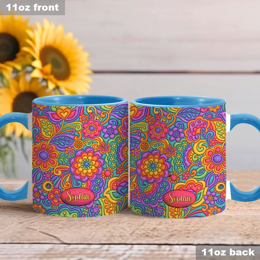 Hippie Soul - Personalized Hippie Accent Mug