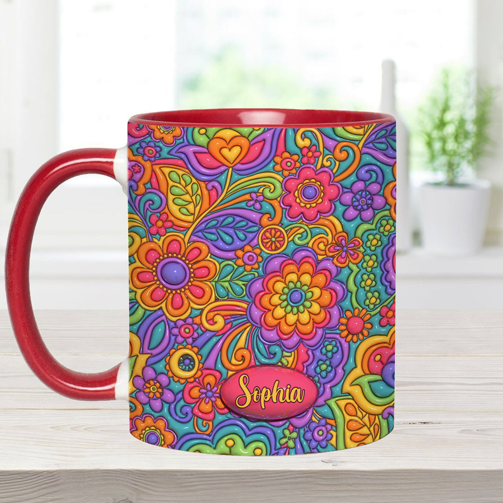 Hippie Soul - Personalized Hippie Accent Mug