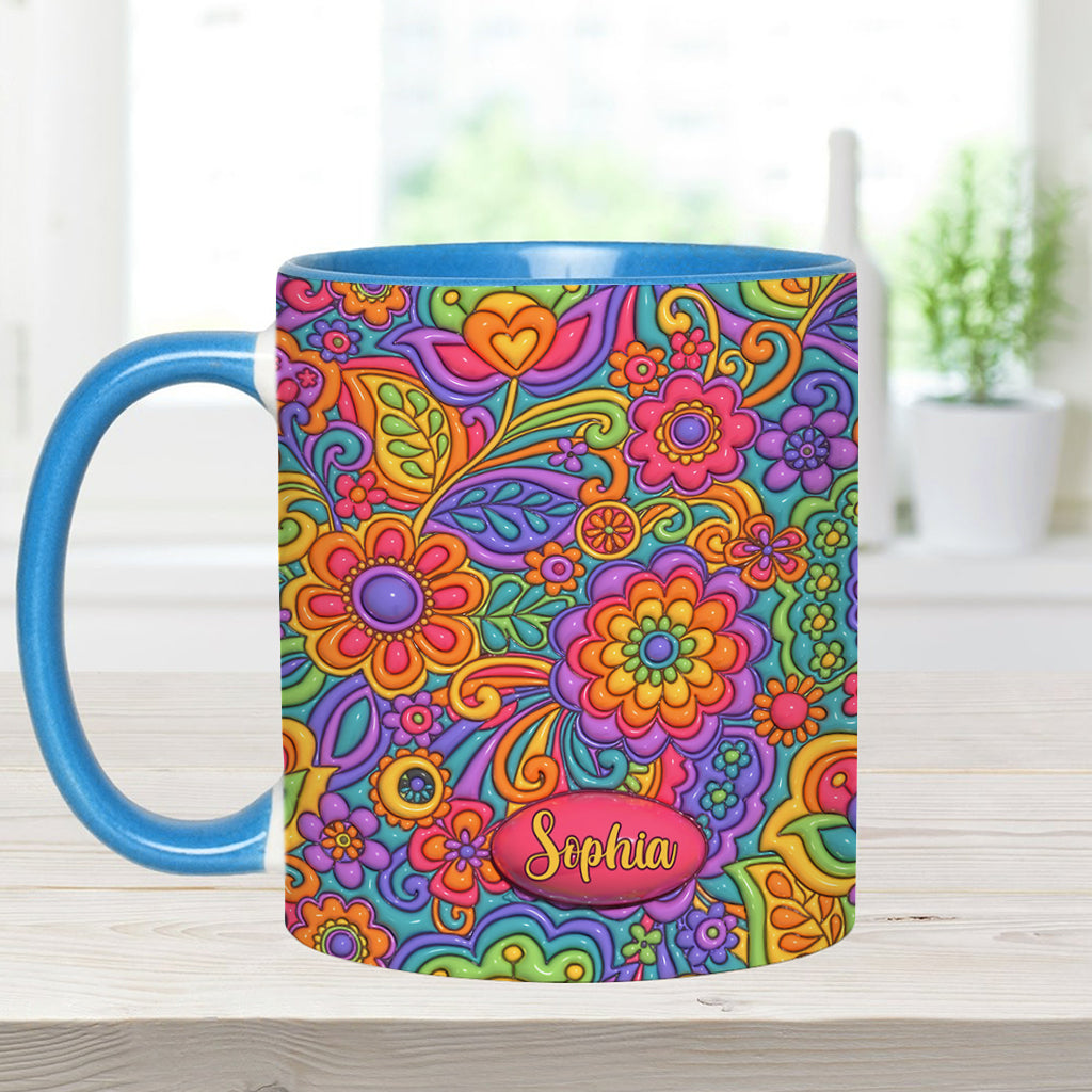 Hippie Soul - Personalized Hippie Accent Mug
