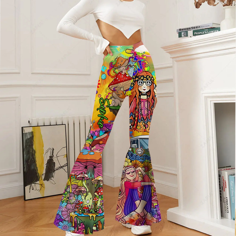 Hippie Soul – Personalisierte Hippie-Schlagleggings