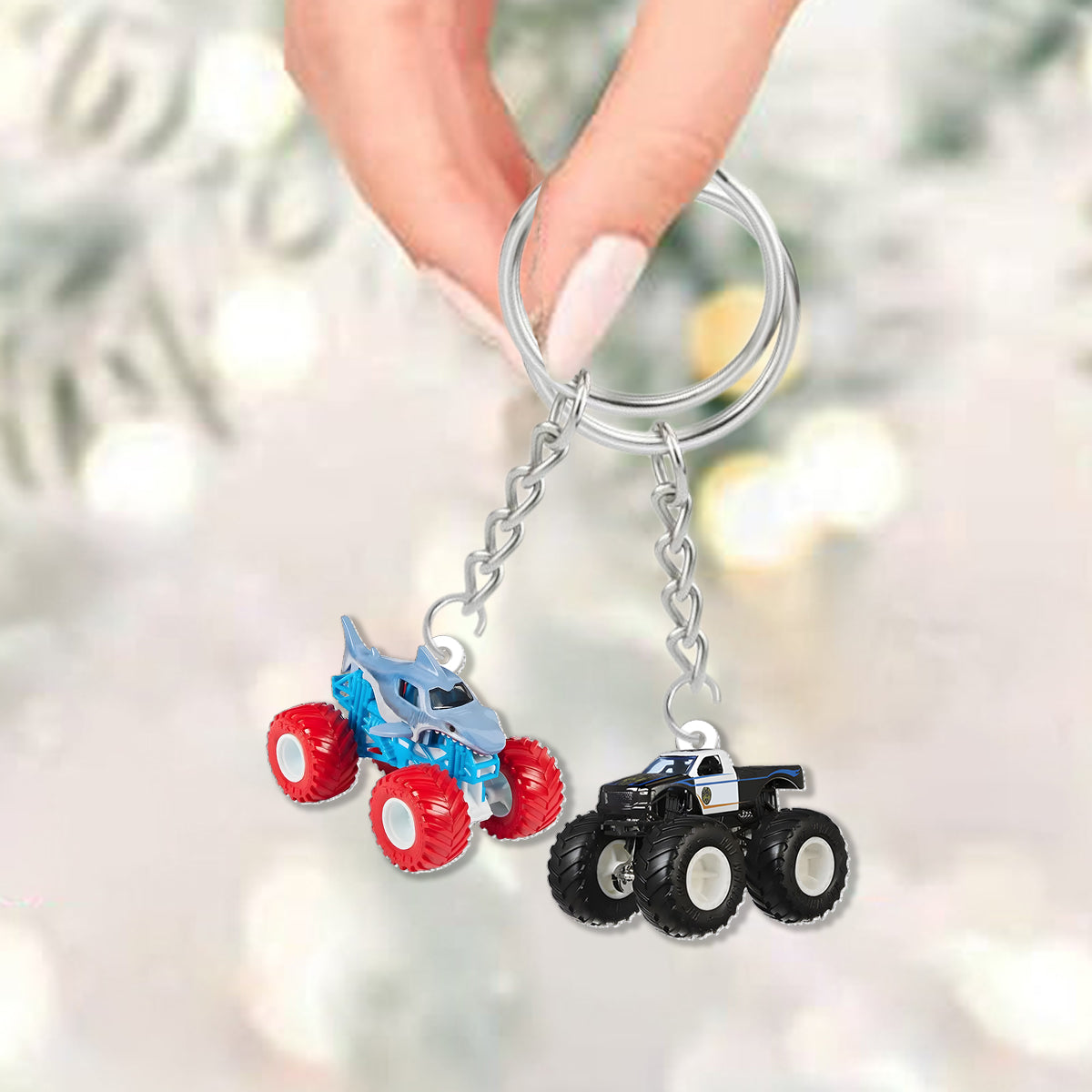 Monster Crusher - Personalisierter Adventskalender für Kinder mit Ornamenten