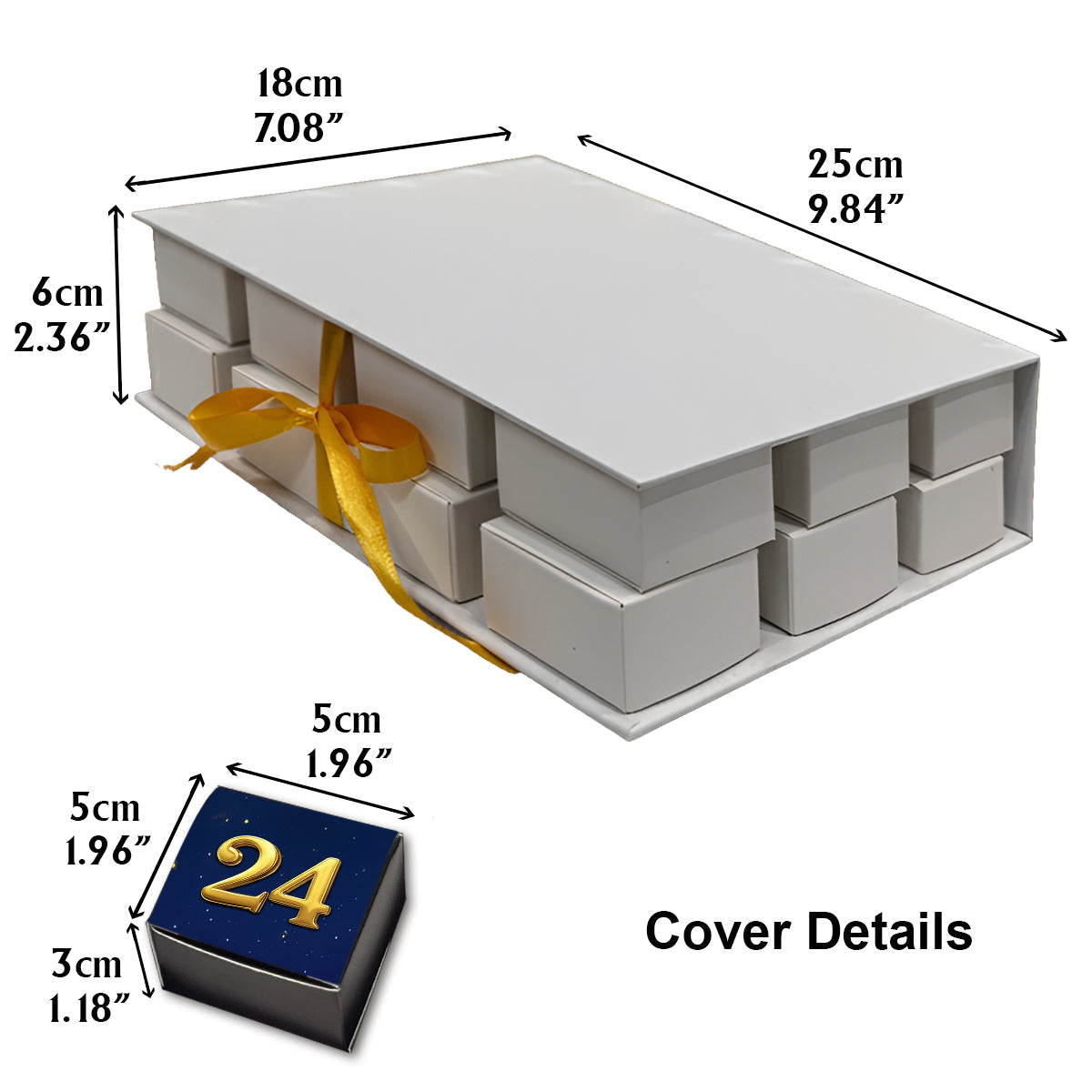 Monster Crusher – Personalisierter, faltbarer Adventskalender für Kinder mit Ornamenten