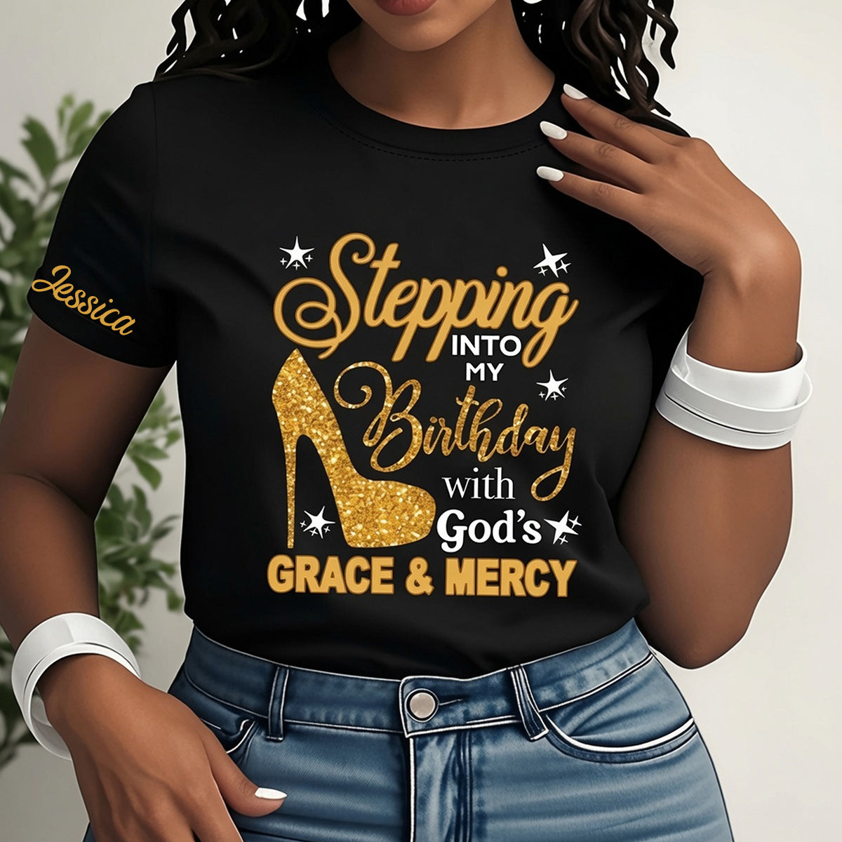 Alles Gute zum Geburtstag - Personalisierte Geburtstag All Over Shirt