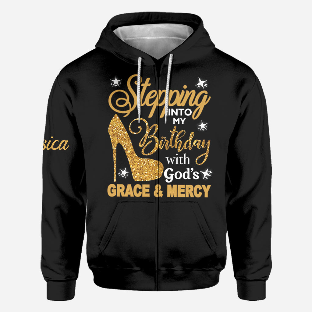 Alles Gute zum Geburtstag - Personalisierte Geburtstag All Over Shirt