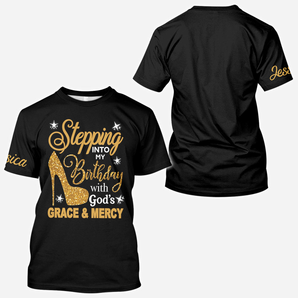Alles Gute zum Geburtstag - Personalisierte Geburtstag All Over Shirt
