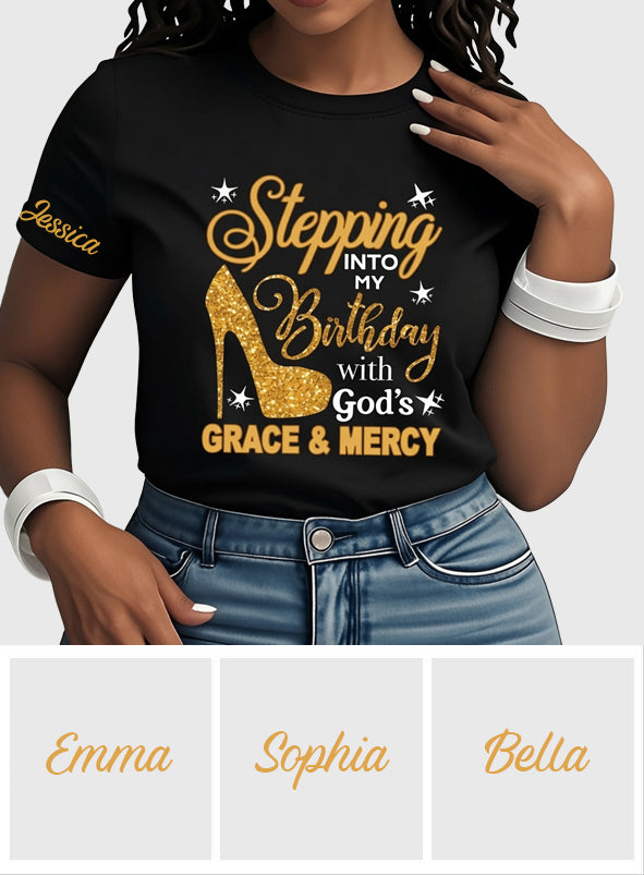 Alles Gute zum Geburtstag - Personalisierte Geburtstag All Over Shirt