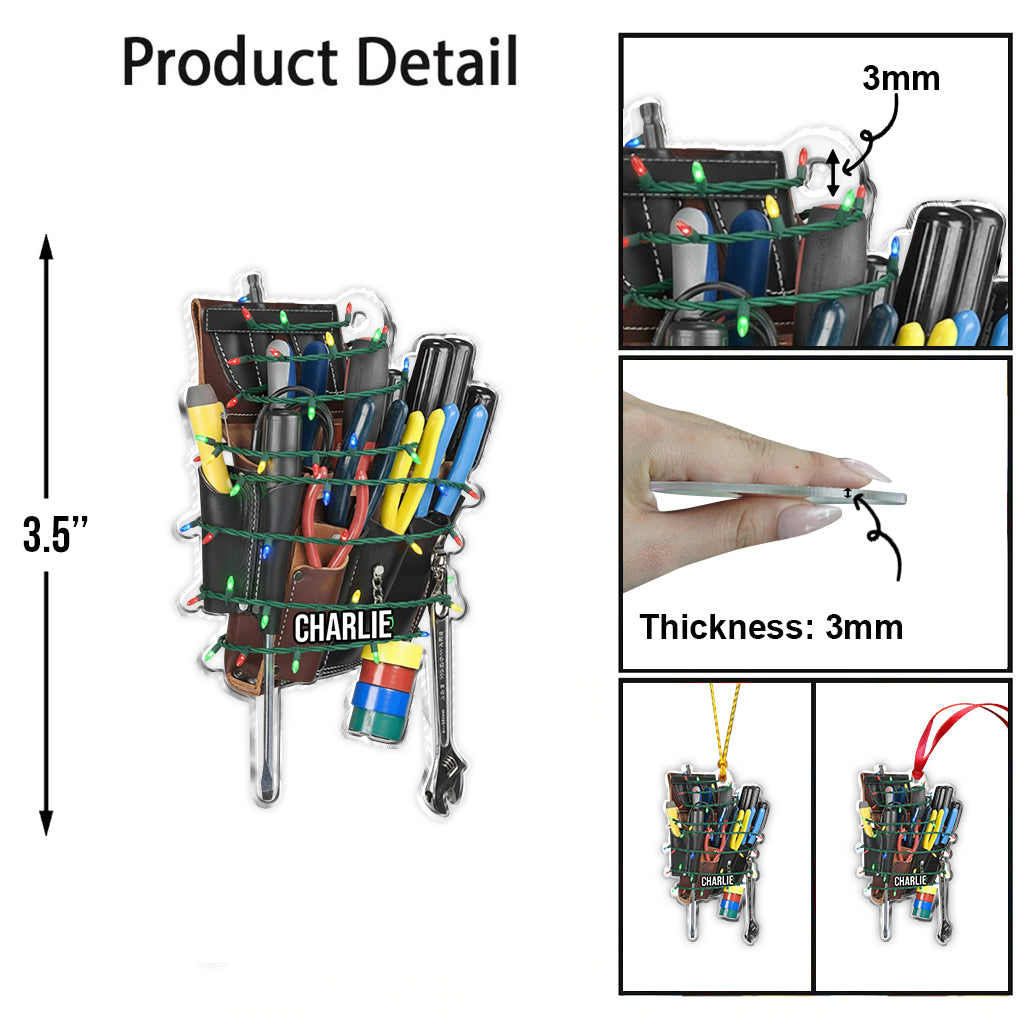 Geschenk für Monteure – Papa, Ehemann, Sohn... – Personalisierter Monteur-Anhänger