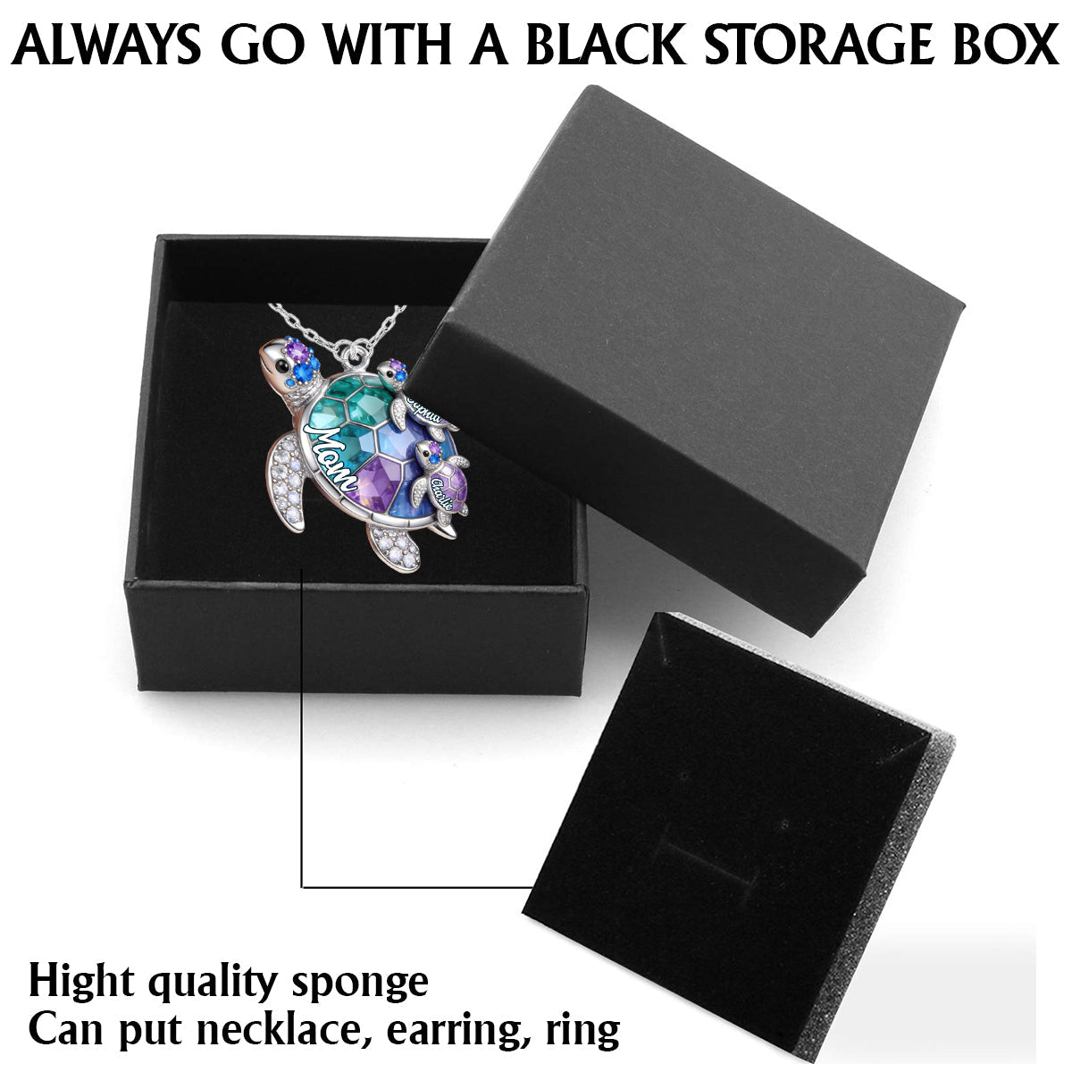 Geschenkidee für Oma und Mama – Personalisierte Halskette mit Anhänger in Form einer Oma