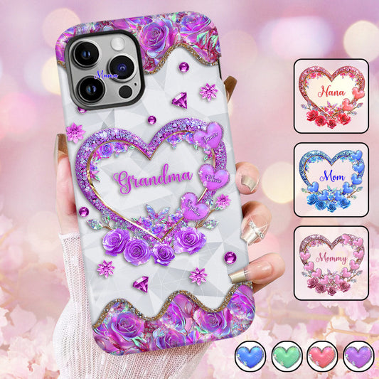 Omas Lieblinge - Personalisierte Handyhülle mit Oma-Motiv