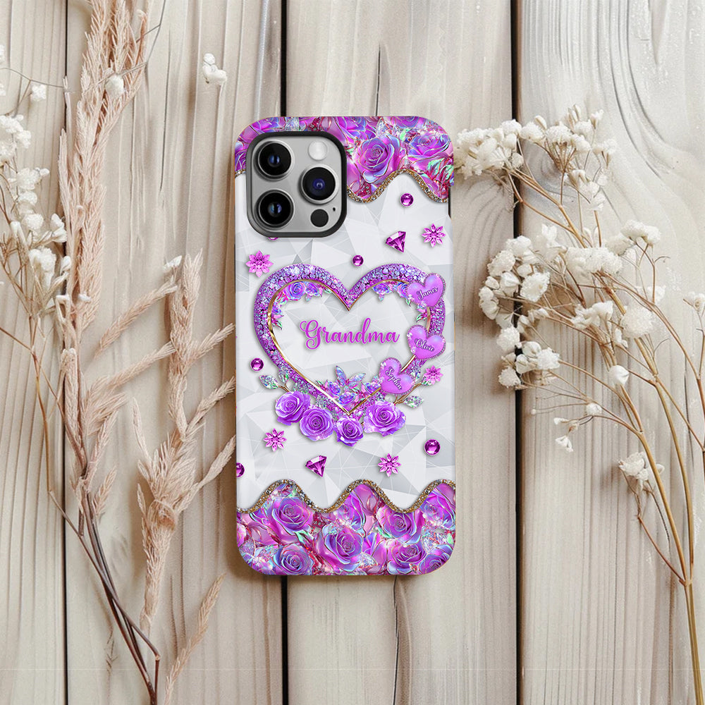 Omas Lieblinge - Personalisierte Handyhülle mit Oma-Motiv