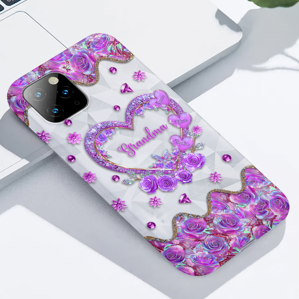 Omas Lieblinge - Personalisierte Handyhülle mit Oma-Motiv