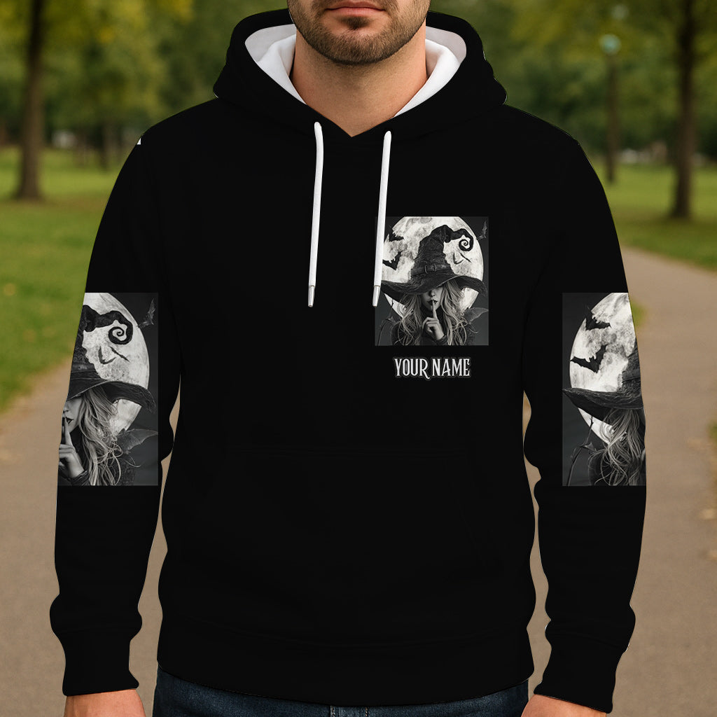 Ein bisschen böse – personalisiertes Hexen-Shirt