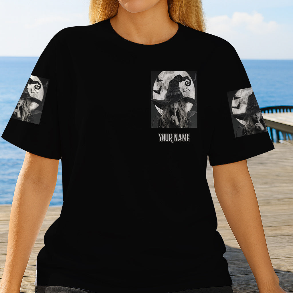 Ein bisschen böse – personalisiertes Hexen-Shirt