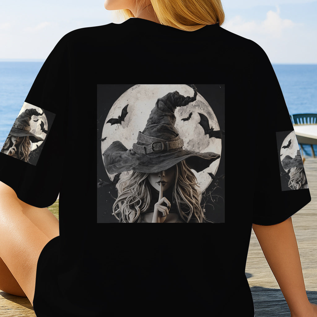 Ein bisschen böse – personalisiertes Hexen-Shirt