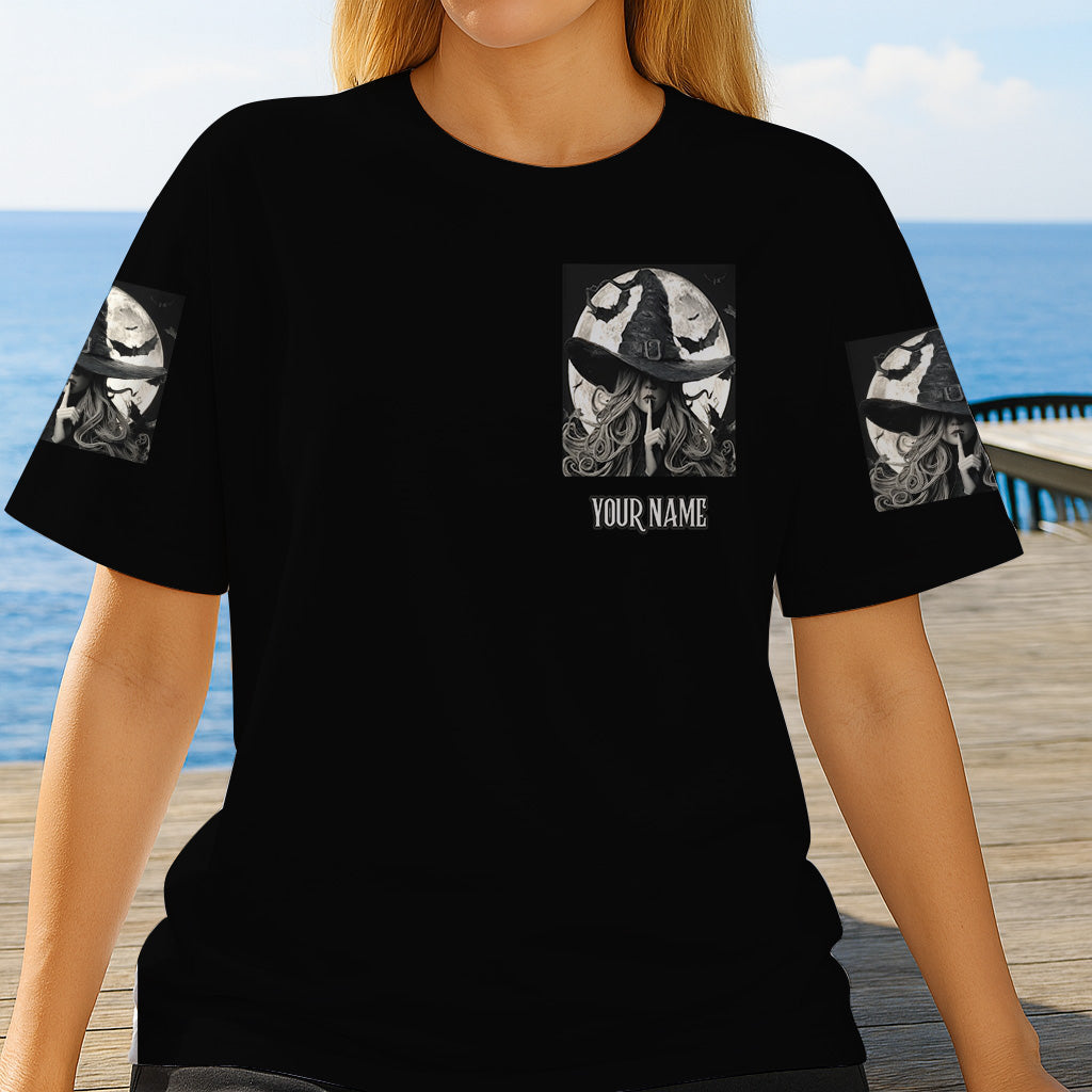 Ein bisschen böse – personalisiertes Hexen-Shirt