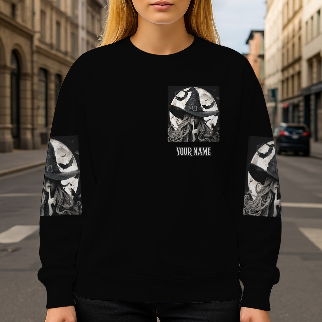 Ein bisschen böse – personalisiertes Hexen-Shirt