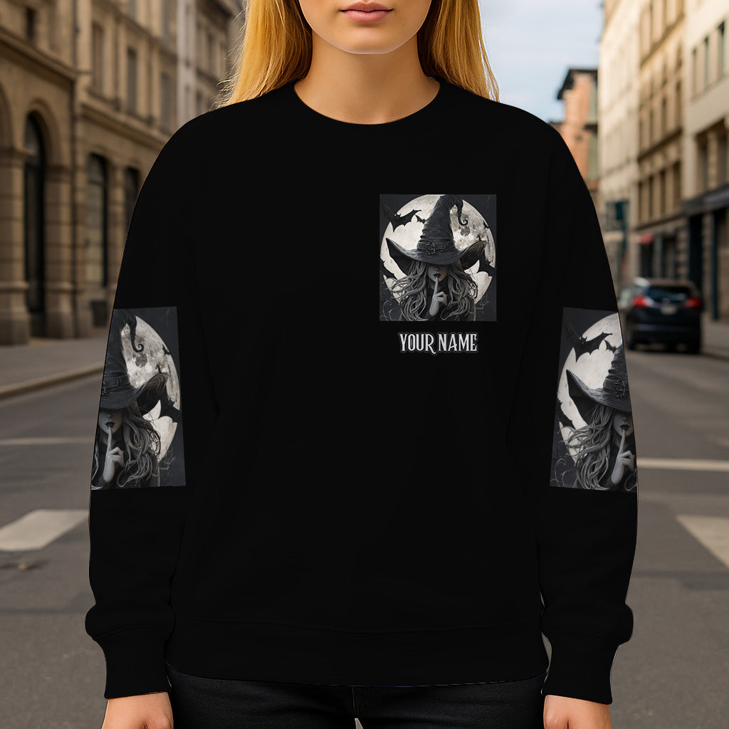 Ein bisschen böse – personalisiertes Hexen-Shirt