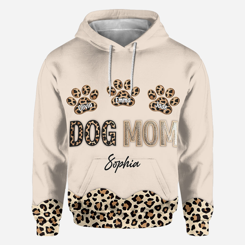 Hundemama - Personalisiertes T-Shirt mit Hundemotiv