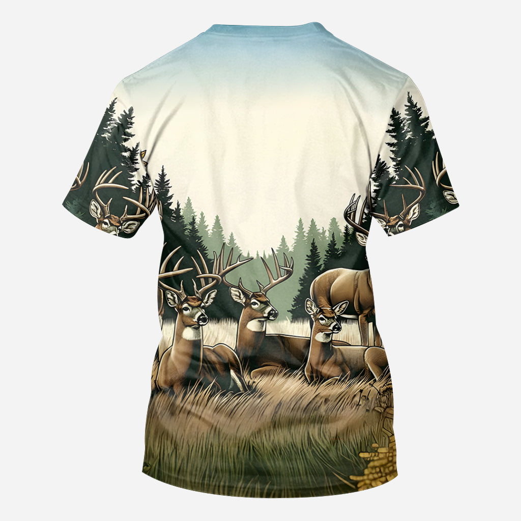 Jagdsaison - Personalisiertes Jagd-Allover-Shirt