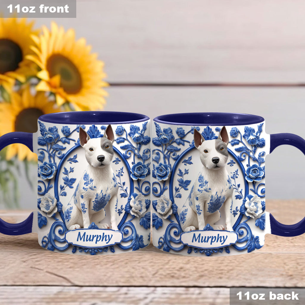 Niedlicher Pitbull - Personalisierte Tasse mit Hundemotiv