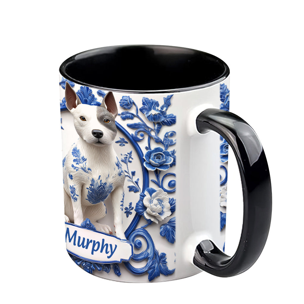 Niedlicher Pitbull - Personalisierte Tasse mit Hundemotiv