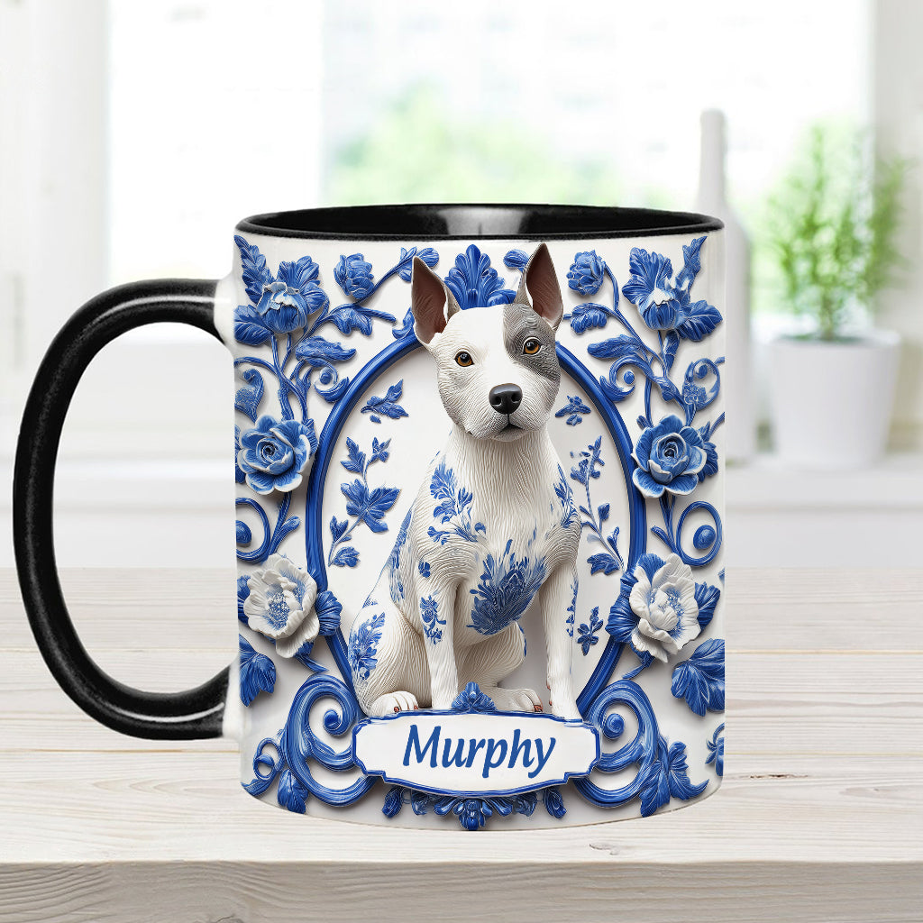 Niedlicher Pitbull - Personalisierte Tasse mit Hundemotiv
