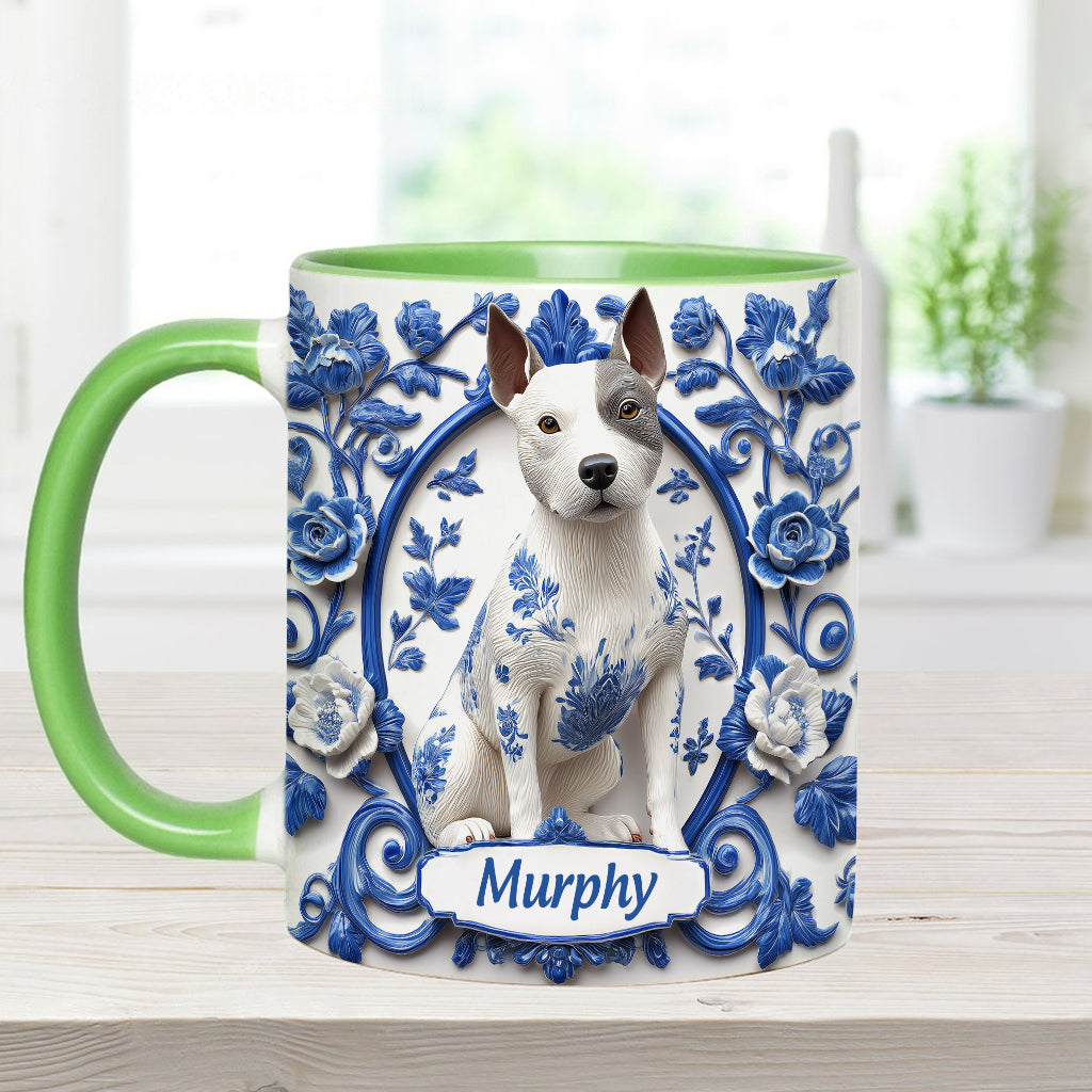Niedlicher Pitbull - Personalisierte Tasse mit Hundemotiv