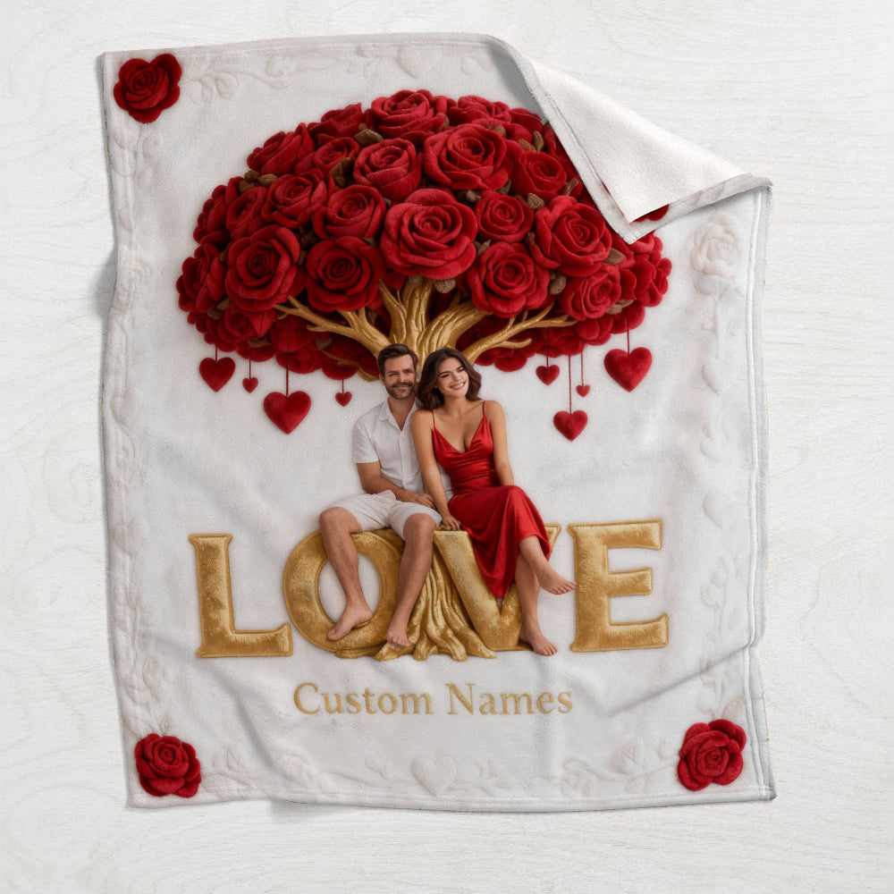 Du und Ich – Personalisierte Partnerdecke