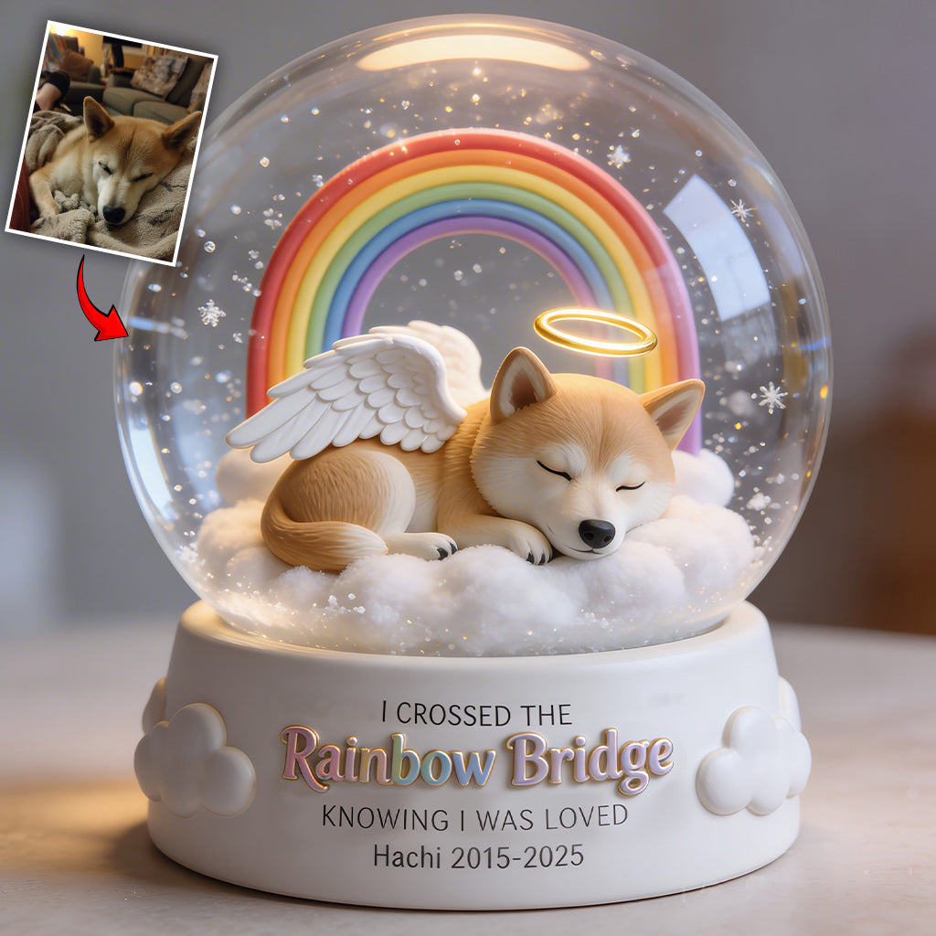 Pet Memorial Custom From Any Photo - Personalized Dog Custom Shaped Acrylic Plaque