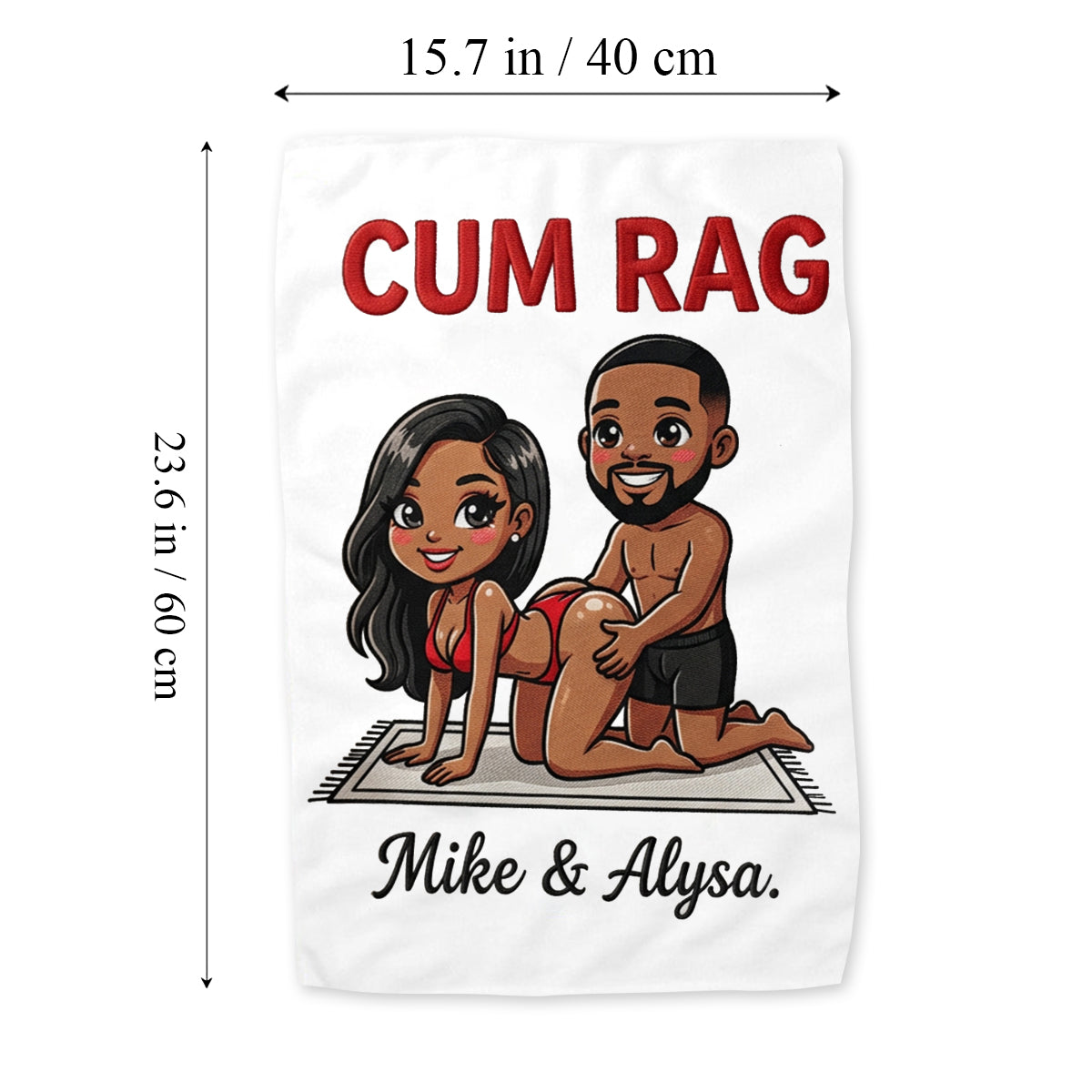 Cum Rag - Personalized Spicy Couple Towel