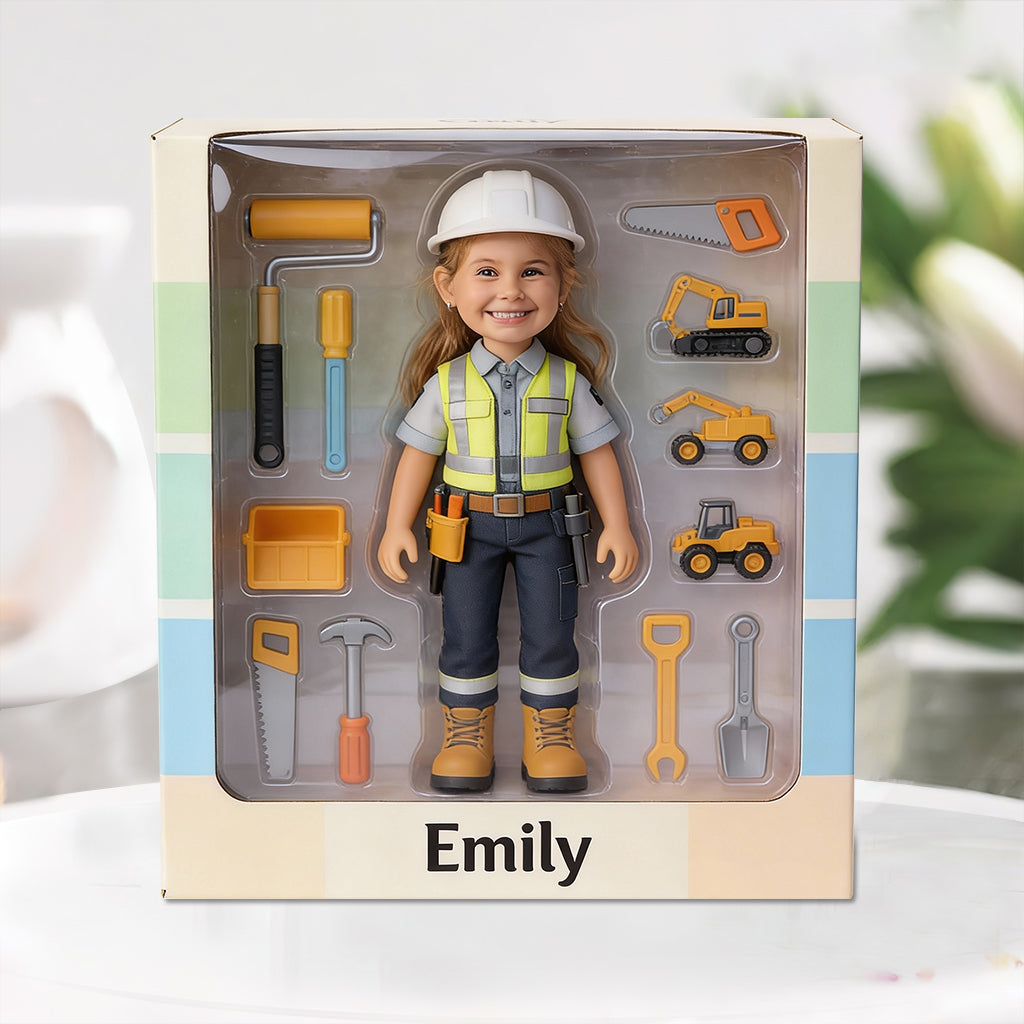 Individuell gestaltbar nach Foto – Personalisierte Acrylplakette in Kinderform