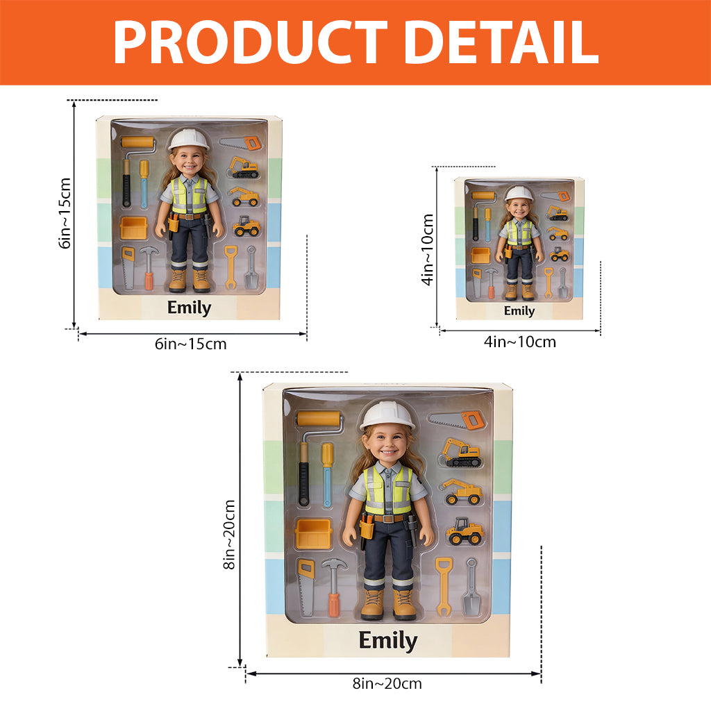 Individuell gestaltbar nach Foto – Personalisierte Acrylplakette in Kinderform