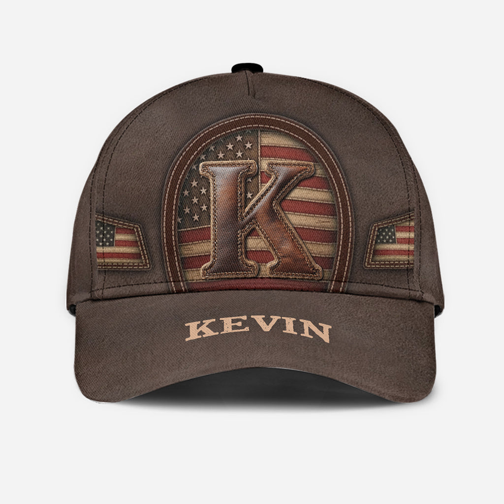 Initial Gift For Him, Husband, Dad... - Personalized Classic Cap