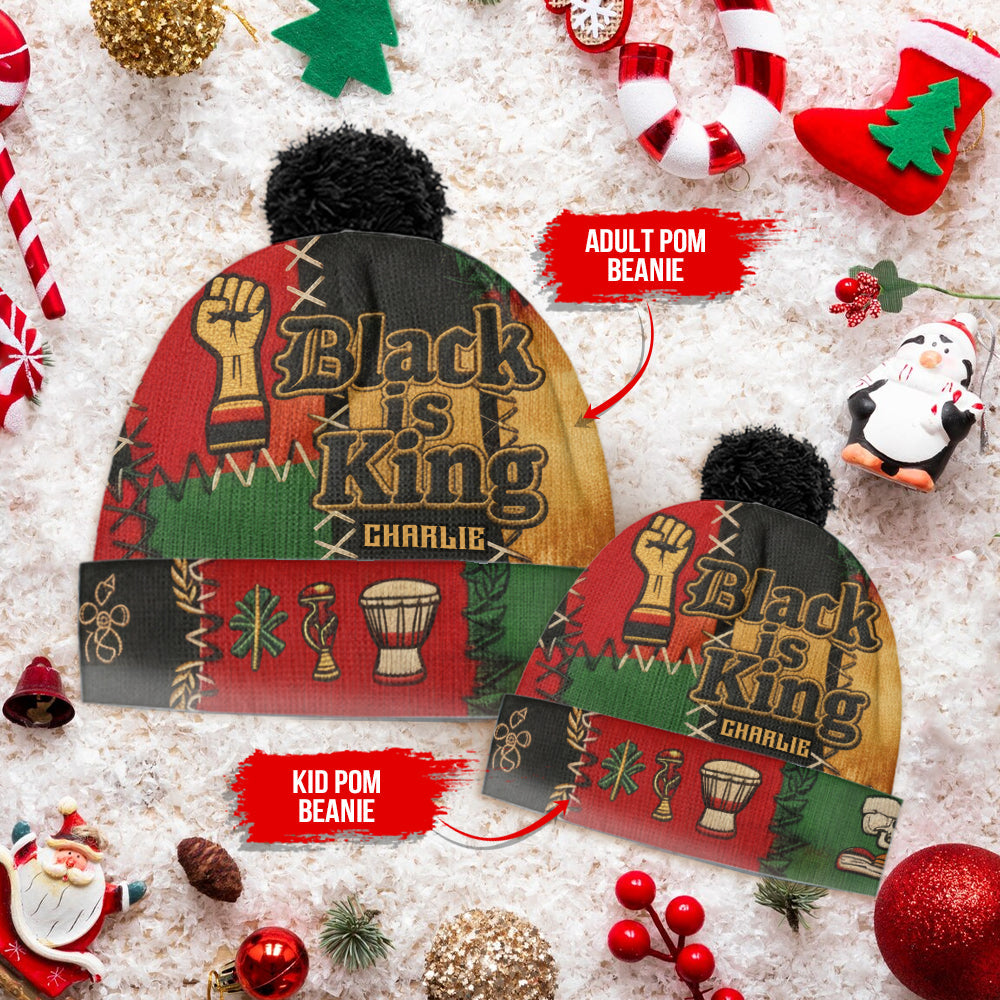 Monat der Schwarzen Geschichte – Personalisierte Mütze im afroamerikanischen Stil
