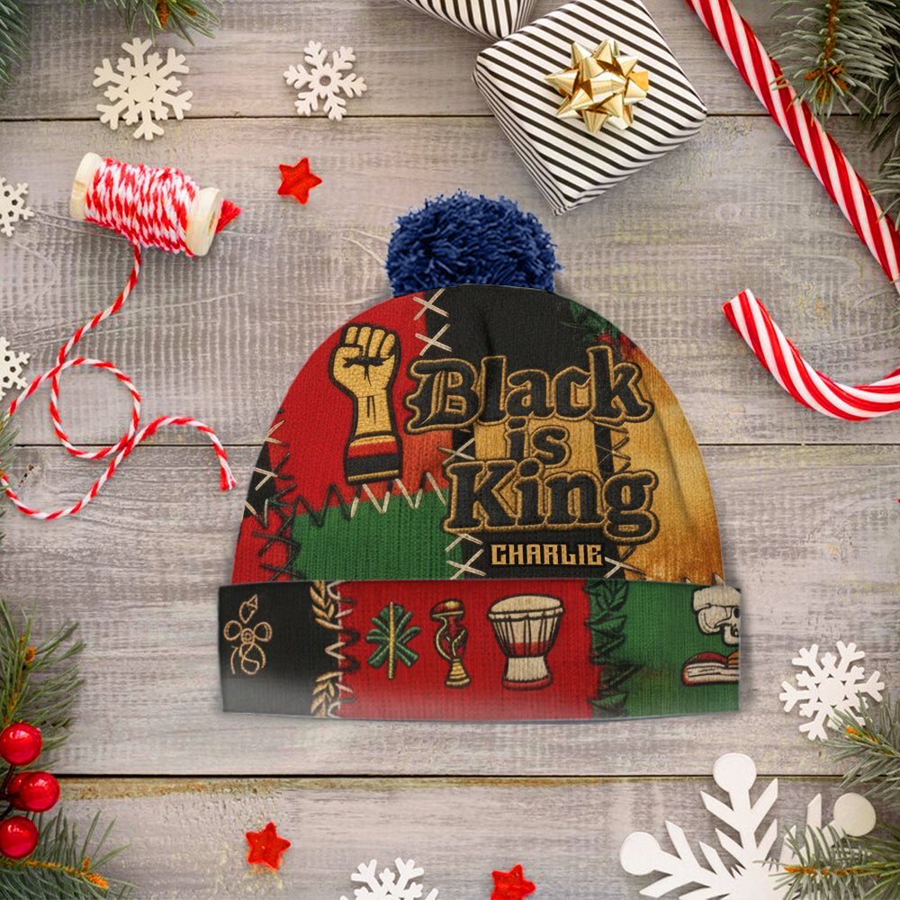 Monat der Schwarzen Geschichte – Personalisierte Mütze im afroamerikanischen Stil