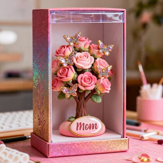 My Beautiful Garden Perfect Gift For Mom, Grandma - Personalized Mother Custom Shaped Acrylic Plaque